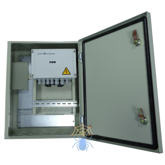 Металлический шкаф  с установленым оптическим кросом для PSW-2G-UPS фото 4
