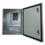 Металлический шкаф с установленым оптическим кросом TFortis CrossBox-2