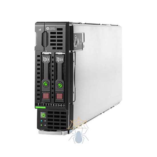 Шасси Блейд-сервера HP BL460c Gen9, до двух процессоров Intel Xeon E5-2600v3, 16 слотов DDR4, контроллер H244br, сетевой контроллер 10Gb 536FLB фото