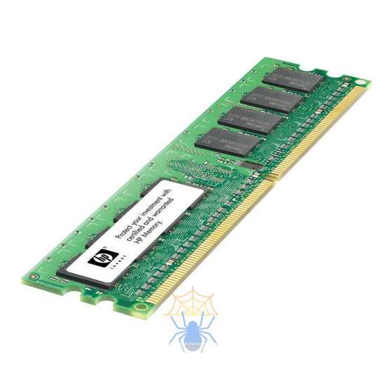 Память DDR PC3-10600E ECC 4GB для сервера HP DL120 G6 фото