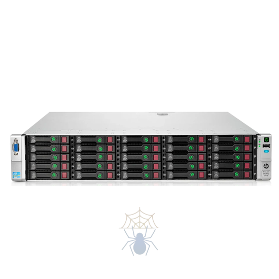 Сервер HP Proliant DL380p Gen8, 2 процессора Intel Xeon 10C E5-2680v2, 25SFF, P420i/1GB FBWC фото