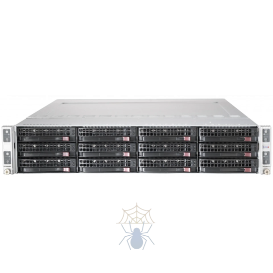 Сервер Supermicro 6026TT-BTRF, 8 процессоров Intel Xeon 4C L5520 2.26GHz, 96GB DRAM фото