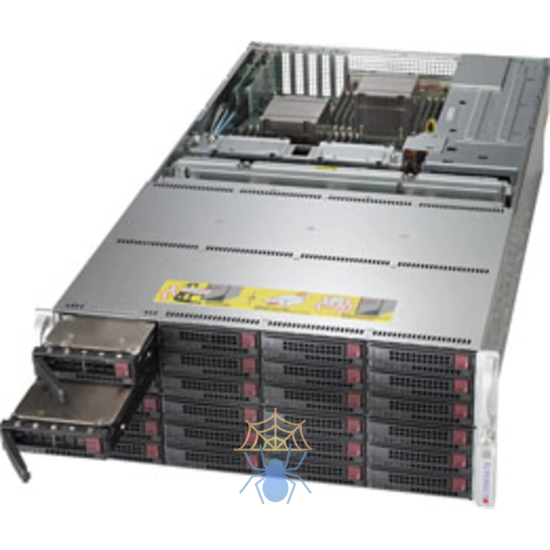 Сервер Supermicro 6047R-E1R72L2K(X9DRD-7LN4F), 2 процессора Intel Xeon 8C E5-2650v2 2.60GHz, 64GB DRAM фото 3