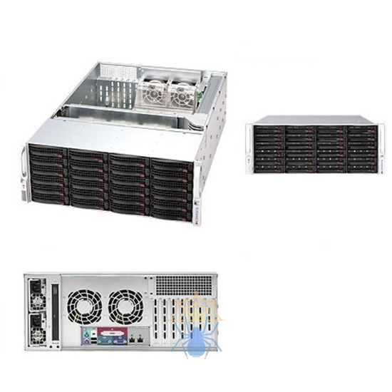 Сервер Supermicro 846E16-R1200B(X8DTE-F), 2 процессора Intel 6C E5645 2.40GHz, 48GB DRAM фото 2