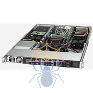 Сервер Supermicro SYS-1017GR-TF, 1 процессор Intel Xeon 6C E5-2630Lv2 2.40GHz, 64GB DRAM фото 2