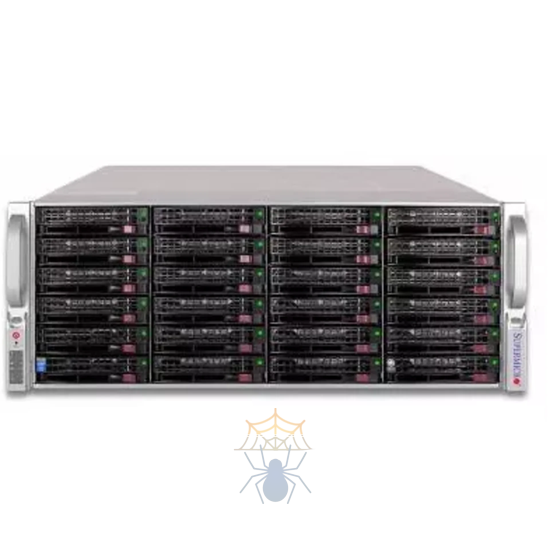 Сервер Supermicro SSG-6047R-E1R36N, 2 процессора Intel 10C E5-2680v2 2.20GHz, 64GB DRAM фото