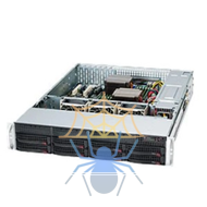 Сервер Supermicro SC825TQ-R740LPB(X9DR3-LN4F+), 2 процессора Intel Xeon 8C E5-2670 2.60GHz, 64GB DRAM фото