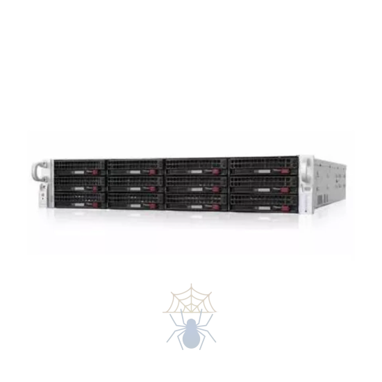 Сервер Supermicro 826E16-R1200LPB(X9DRi-F), 2 процессора Intel Xeon 10C E5-2690 3.00GHz, 32GB DRAM фото 2