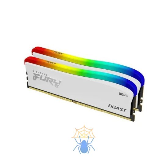 Память DDR4 2x8GB 3600MHz Kingston KF436C17BWAK2/16 Fury Beast RGB RTL Gaming PC4-25600 CL17 DIMM 288-pin 1.35В single rank с радиатором Ret фото 2