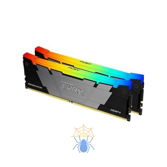 Память DDR4 2x8GB 3600MHz Kingston KF436C16RB2AK2/16 Fury Renegade RGB RTL Gaming PC4-28800 CL16 DIMM 288-pin 1.35В kit dual rank с радиатором Ret фото 2