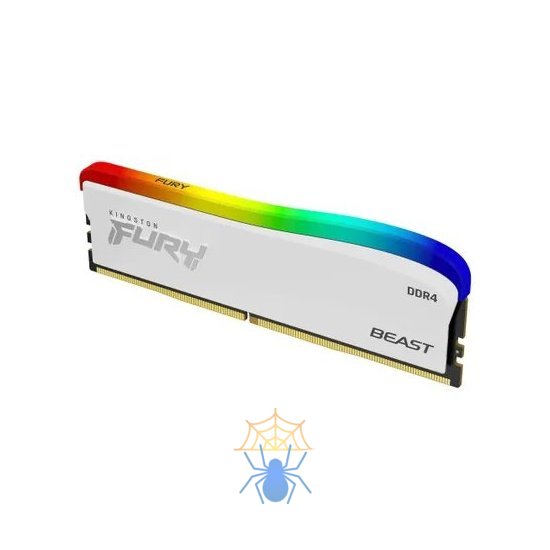 Память DDR4 8GB 3200MHz Kingston KF432C16BWA/8 Fury Beast RGB RTL Gaming PC4-25600 CL16 DIMM 288-pin 1.35В single rank с радиатором Ret фото 2