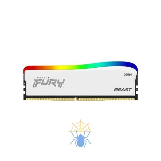 Память DDR4 8GB 3600MHz Kingston KF436C17BWA/8 Fury Beast RGB RTL Gaming PC4-25600 CL17 DIMM 288-pin 1.35В single rank с радиатором Ret фото