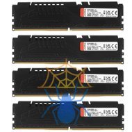 Память DDR5 4x16GB 6000MHz Kingston KF560C40BBK4-64 Fury Beast Black RTL Gaming PC5-48000 CL40 DIMM 288-pin 1.35В kit dual rank с радиатором Ret фото 2