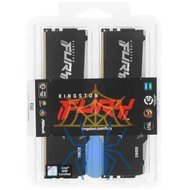 Память DDR5 2x32Gb 5600MHz Kingston KF556C40BBAK2-64 Fury Beast Black RGB RTL Gaming PC5-44800 CL40 DIMM 288-pin 1.25В dual rank с радиатором Ret фото 4