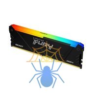 Память DDR4 32GB 3600MHz Kingston KF436C18BB2A/32 Fury Beast RGB RTL Gaming PC4-28800 CL18 DIMM 288-pin 1.35В single rank с радиатором Ret фото 2