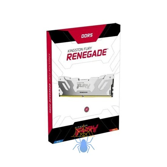 Память DDR5 16GB 8000MHz Kingston KF580C38RW-16 Fury Renegade RTL Gaming PC5-57600 CL38 DIMM 288-pin 1.45В single rank с радиатором Ret фото 3