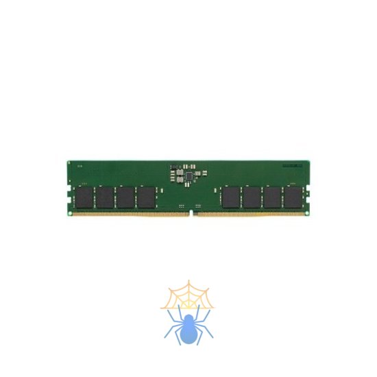 Memory Module KINGSTON Value DDR5 Общий объём памяти 16Гб Module capacity 16Гб Количество 1 4800 МГц Радиатор нет Множитель частоты шины 40 1.1 В зеленый KVR48U40BS8-16 фото