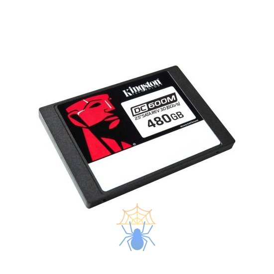 Накопитель SSD Kingston SATA III 480GB SEDC600M/480G DC600M 2.5" 1 DWPD фото 2