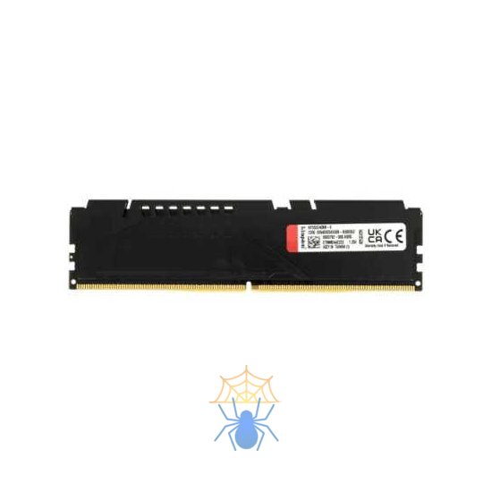 Memory Module KINGSTON Fury Beast Gaming DDR5 Общий объём памяти 8Гб Module capacity 8Гб Количество 1 5200 МГц Множитель частоты шины 40 1.25 В KF552C40BB-8 фото 2
