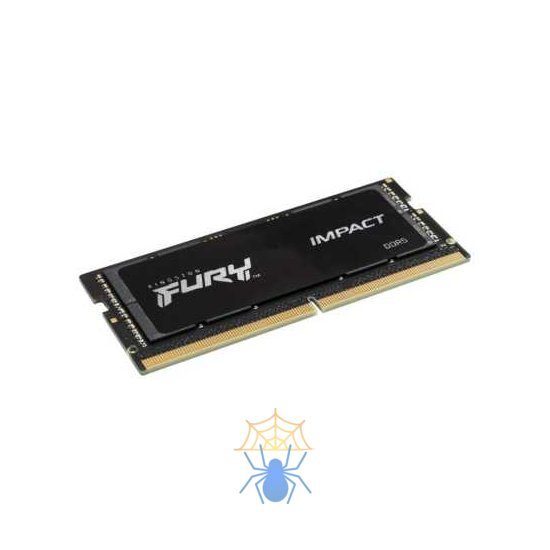 Оперативная память Kingston DDR5 16GB 4800MT/s CL38 SODIMM FURY Impact PnP фото 2