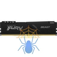 Модуль памяти Kingston KF432C16BB1/16-SPBK FURY Beast Black 16GB (1x16GB), DDR4-3200, CL16 DIMM, 1Gx8, bulk фото