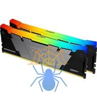 Память DDR4 2x8GB 3600MHz Kingston KF436C16RB2AK2/16 Fury Renegade RGB RTL Gaming PC4-28800 CL16 DIMM 288-pin 1.35В kit dual rank с радиатором Ret фото 2