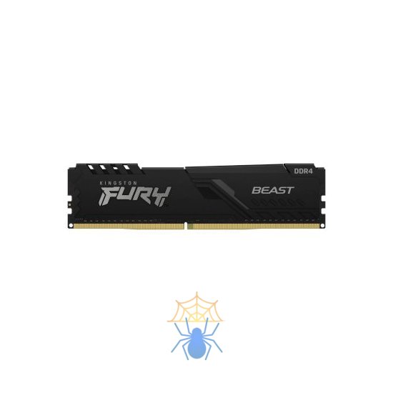 Модуль памяти Kingston KF432C16BB/8-SPBK FURY Beast Black 8GB (1x8GB), DDR4-3200, CL16 DIMM, 1Gx8, bulk фото
