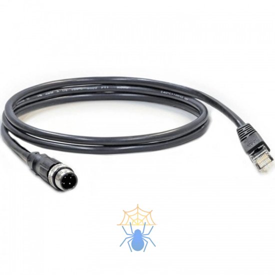 Кабель CABLE, ETHERNET 5M, X-CODED M12 TO RJ45, STANDARD FLEX фото