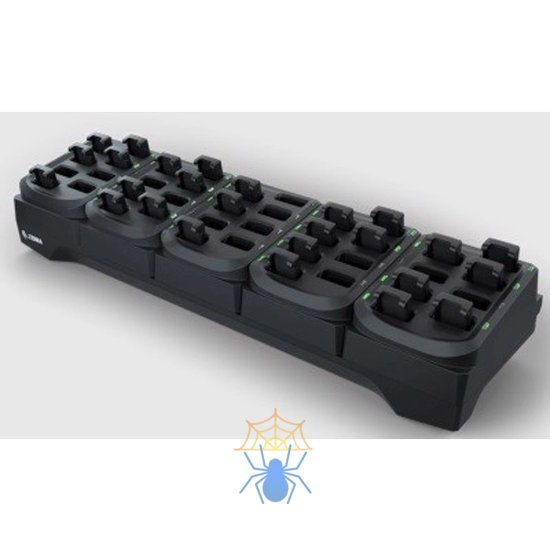 Зарядное устройство для RS5100 40-SLOT SPARE BATTERY CHARGER, ALLOWS CHARGING OF 40 SPARE BATTERIES. REQUIRES PWR-BGA12V108W0WW, DC LINE CORD CBL-DC-382A1-01 AND 3-WIRE GROUNDED COUNTRY SPECIFIC AC LINE CORD, SOLD SEPARATELY. фото