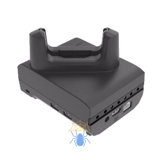 Зарядное устройство TC5X WORKSTATION DOCKING CRADLE WITH STD CUP WITH HDMI, ETHERNET AND MULTIPLE USB PORTS.  KIT INCLUDES POWER SUPPLY (I.E. PWR-BGA12V50W0WW) AND DC CABLE (I.E. CBL-DC-388A1-01). COUNTRY SPECIFIC AC LINE CORD SOLD SEPARATELY. фото
