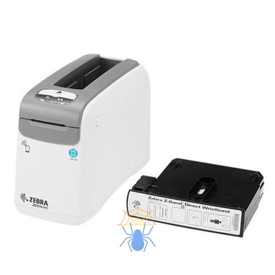 DT Printer ZD510 Wristband; ZPL II, XML, 300 dpi, IS Cord, USB, USB Host, Ethernet, BTLE фото 2