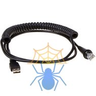 Кабель Cable: USB, black, Type A, 2.9m (9.5ґ), coiled, host power фото