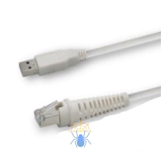 Кабель RJ45 - USB cable 2 meter White for Handheld series фото