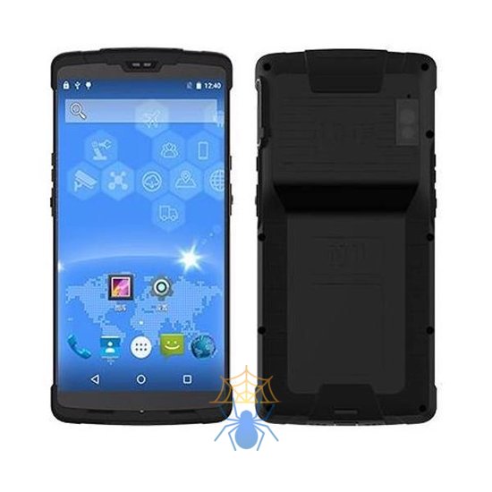 Терминал сбора данных 5,5” Mobile computer 2Ghz 4GB/64GB, 2D CMOS imager with Laser Aimer, BT, WiFi, 3G/4G, GPS, NFC, UHF, Camera (OS Android 8.1). Incl  USB cable, charging cradle and multi plug adapter (Lynx) фото 4