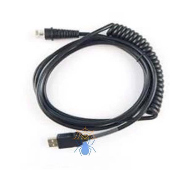 Кабель RJ45 - USB cable 1,5-3 meter, 35cm coiled for HR15, HR22 & HR32 series. фото