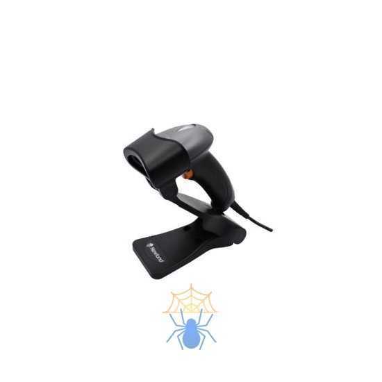 Сканер штрих-кода HR10 Sardina 1D CCD Handheld Reader (grey top cover) with USB cable, autosense, incl. foldable stand. (No smart stand support). Based on 0110 decoder chip. фото 3