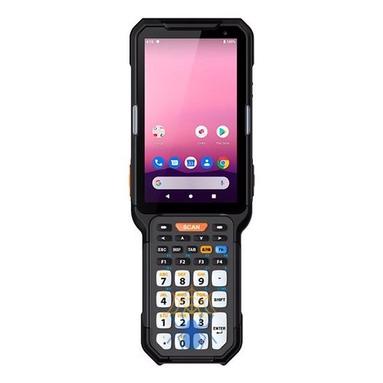 Мобильный терминал PM451: Wi-Fi/BT, GSM/LTE, GPS, NFC, 4G/64G, Numeric, 31KY, N6703, EXT,ANDRIOD 11.0 GMS, SDM660, w/o GunHandle фото