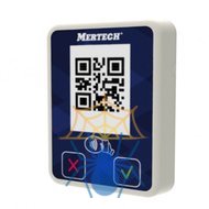 Дисплей QR кодов Mertech белый/синий (2136) фото
