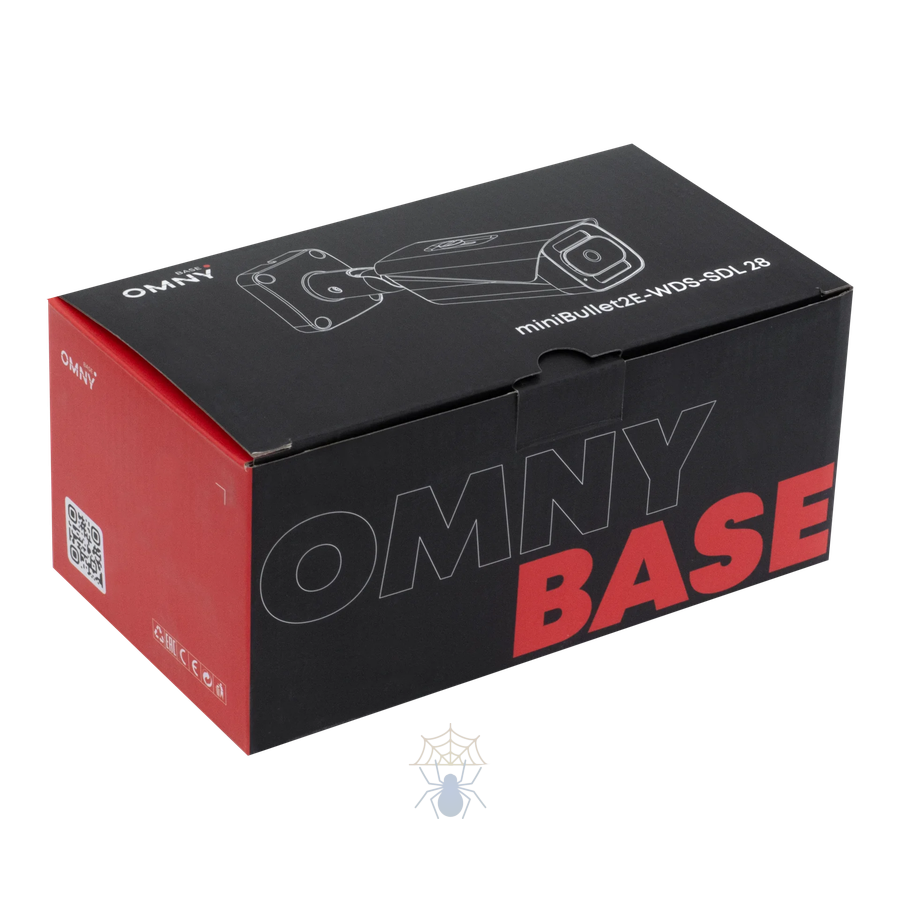 Камера сетевая буллет 2Мп OMNY BASE miniBullet2E-WDS-SDL-C 28 с двойной подсветкой и микрофоном фото 11