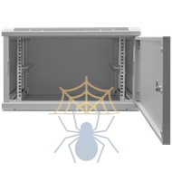 Шкаф телекоммуникационный настенный 6U, 600х600х370 (ШхГхВ) (металлическая дверь) фото 5