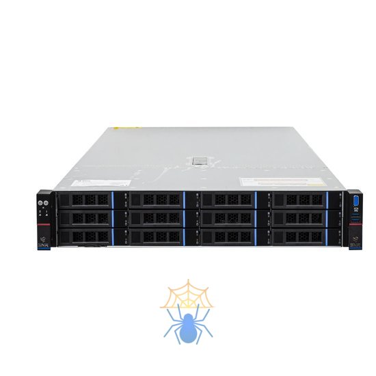 Серверная платформа SNR-SR2412RE-NV, 2U, AMD EPYC Gen4, DDR5, 12xSATA/SAS/NVMe, резервируемый БП фото