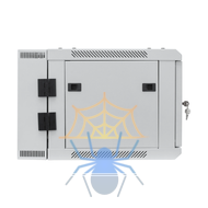 Шкаф телекоммуникационный настенный 12U, 600х550х635мм двухсекционный фото 4