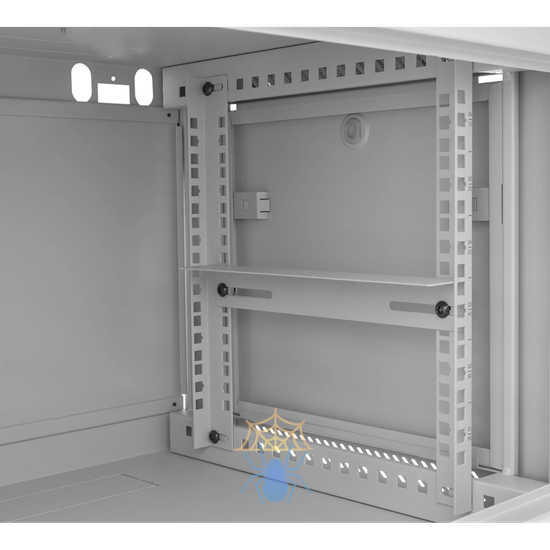 Шкаф телекоммуникационный настенный 6U, 600х600х370 (ШхГхВ) (металлическая дверь) фото 11