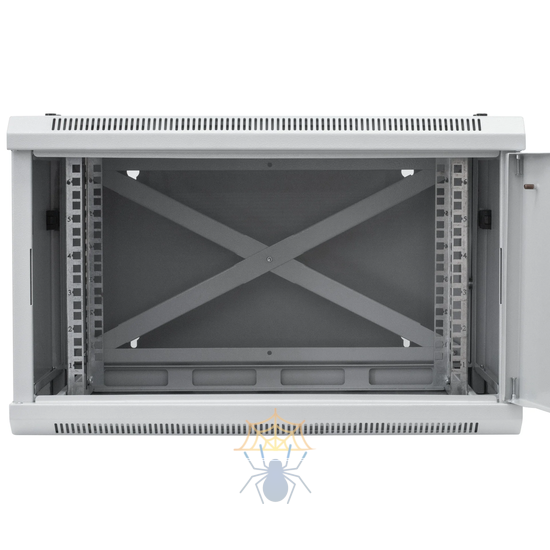 Шкаф телекоммуникационный настенный 12U, 600х550х635мм двухсекционный фото 3