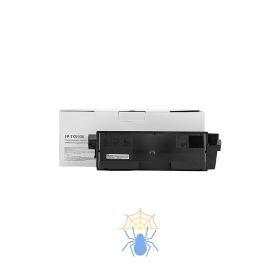 Тонер-картридж F+ imaging, черный, 7 000 страниц, для Kyocera моделей FS-C5250DN/C2026MFP (аналог TK-590K /1T02KV0NL0), FP-TK590K фото