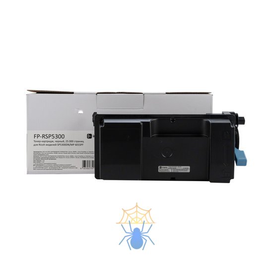 Тонер-картридж F+ imaging, черный, 25 000 страниц, для Ricoh моделей SP5300DN/MP 601SPF (аналог 407823/407824/407825), FP-RSP5300 фото