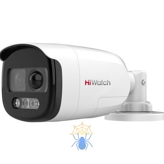 Камера видеонаблюдения аналоговая HiWatch DS-T210X 2.8-2.8мм HD-CVI HD-TVI цветная корп.:белый (DS-T210X (2.8 MM)) фото