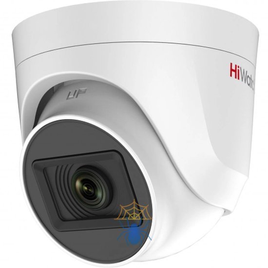 Камера видеонаблюдения аналоговая HiWatch Ecoline HDC-T020-P(B)(2.8MM) 2.8-2.8мм HD-CVI HD-TVI цв. корп.:белый фото