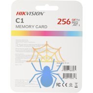 Флеш карта microSDXC 256GB Hikvision HS-TF-C1(STD)/256G/Adapter C1 V30 + adapter фото 4