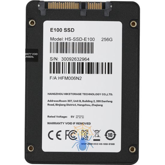 Накопитель SSD Hikvision SATA-III 256GB HS-SSD-E100/256G HS-SSD-E100/256G Hiksemi 2.5" фото 5